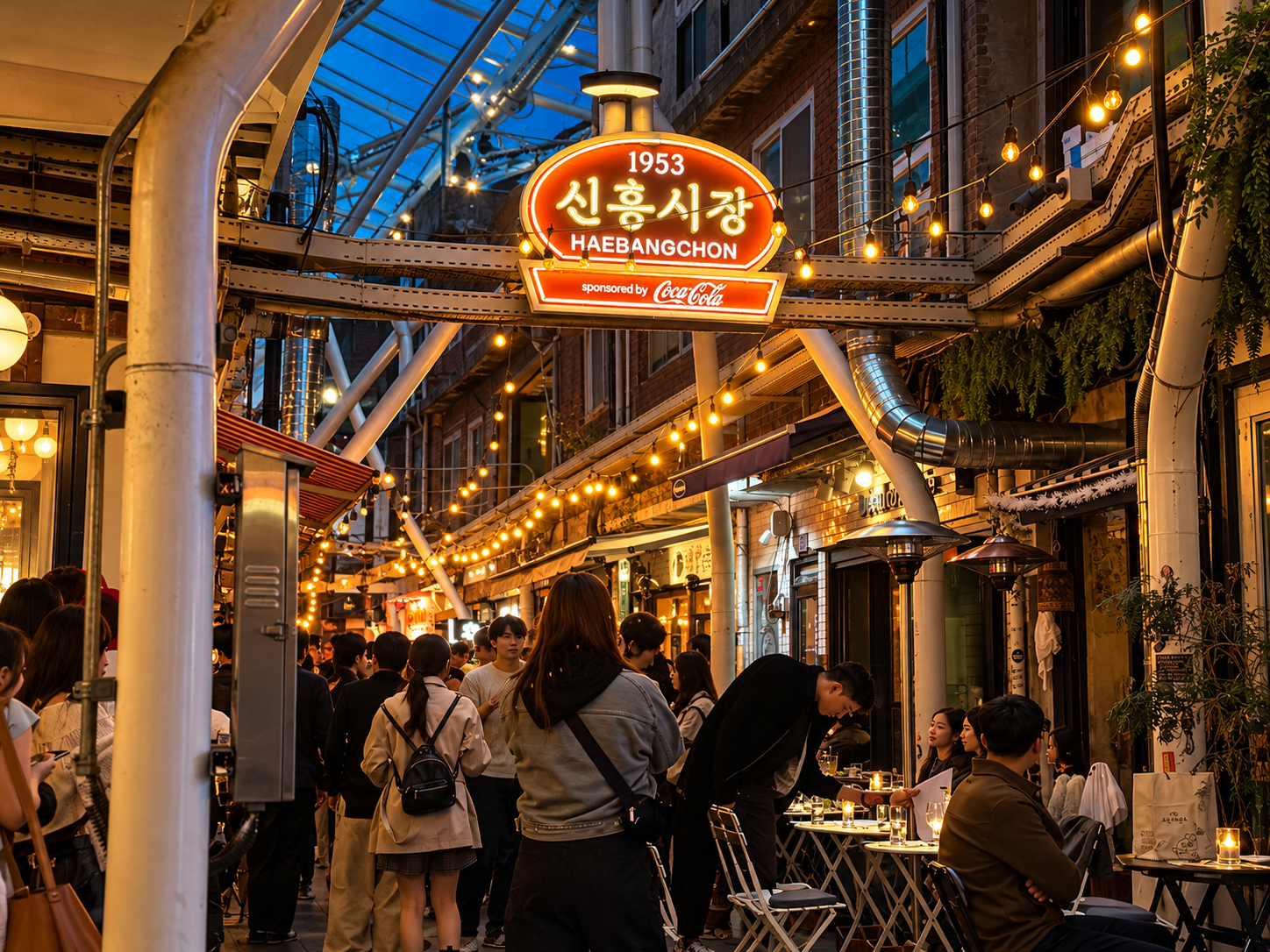 Shinheung Market in Haebangchon: Cafés, Food and Hidden Alleys