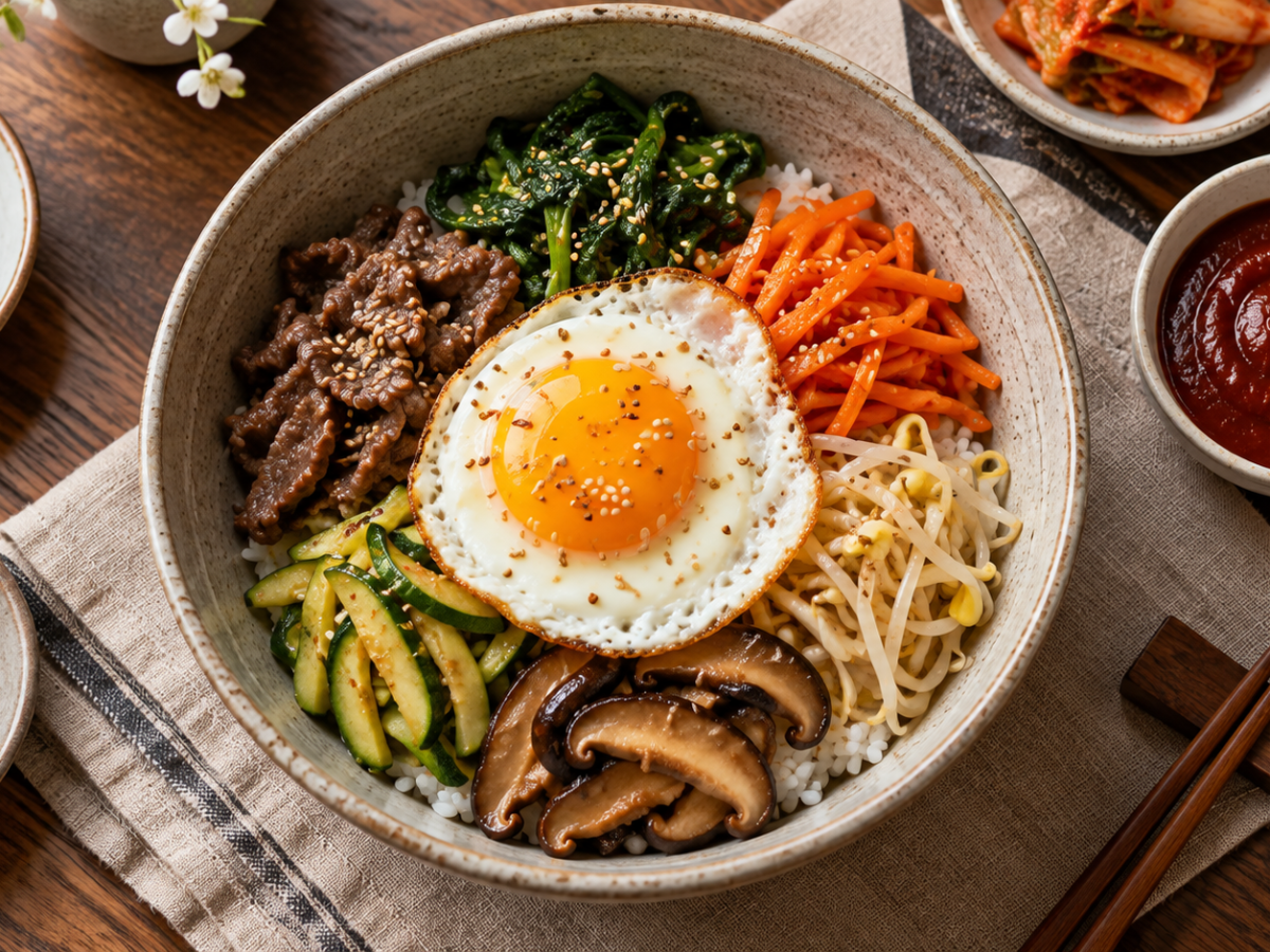 Easy Bibimbap Recipe: How to Make Korean Mixed Rice at&nbsp;Home