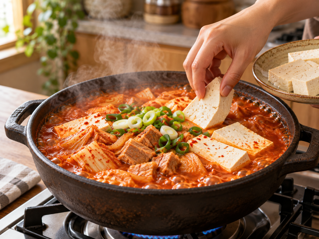 Add the Tofu
