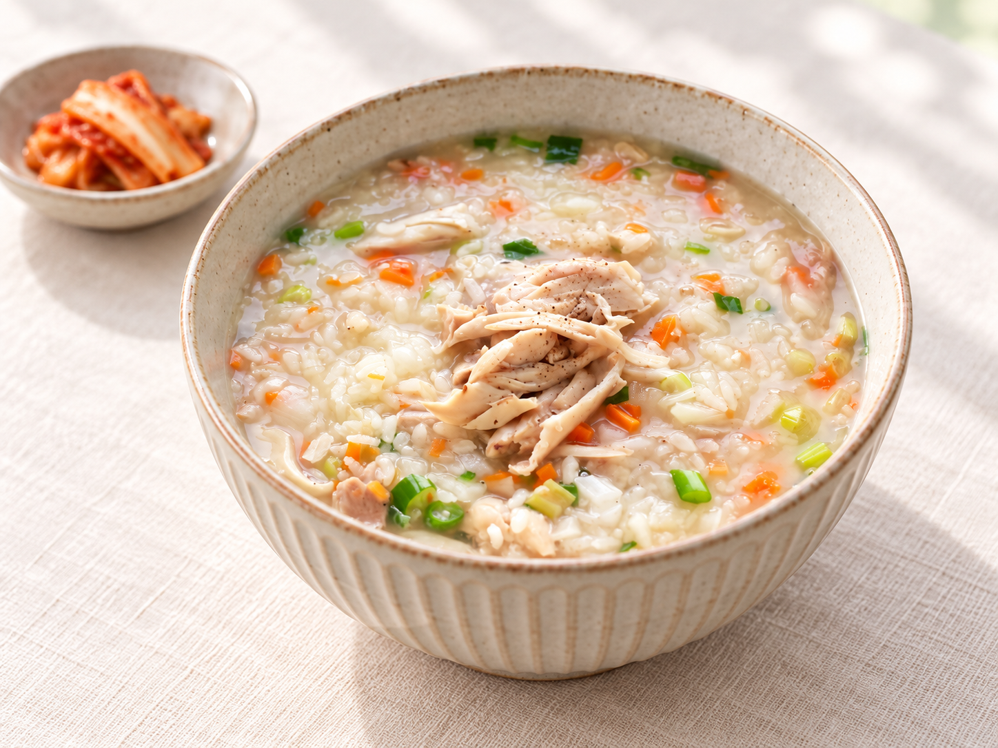 Simple Dakjuk Recipe: Korean Chicken and Rice Porridge