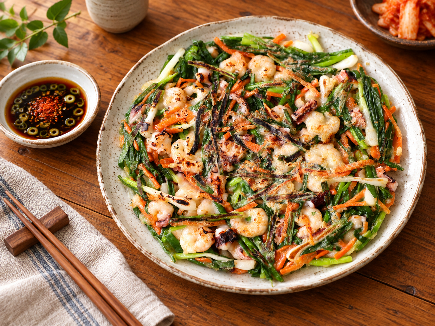 Easy Pajeon Recipe: Crispy Korean Scallion Pancakes at Home