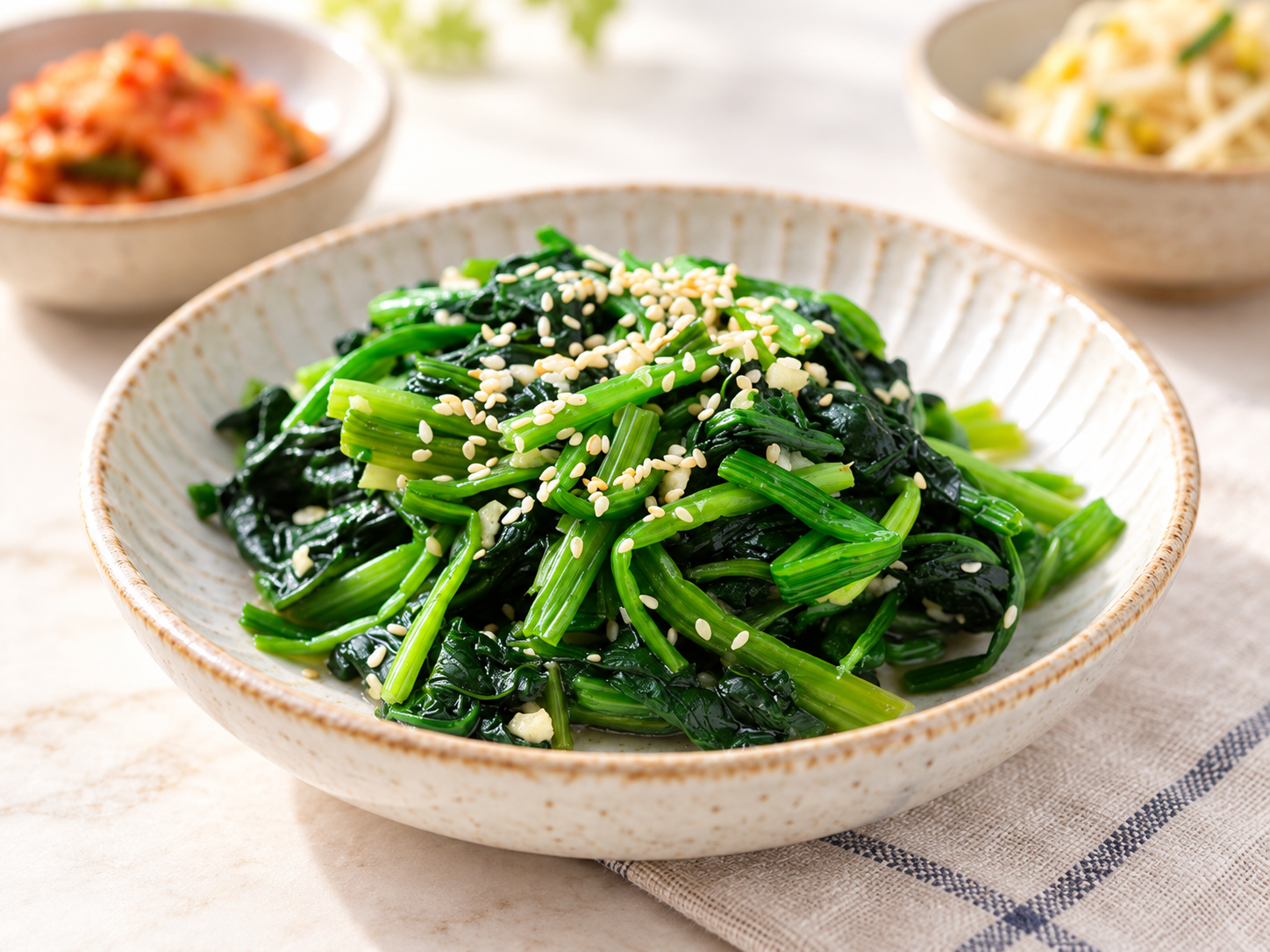 Sigeumchi Namul Recipe: Korean Spinach Side Dish